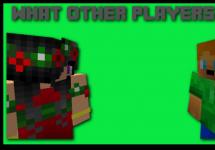 Gulliver - kendinizi küçültüp büyütmek için bir mod Minecraft'ta cildinizi değiştirmek için mod