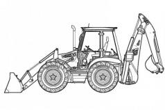 Construction equipment coloring pages download and print for free Road equipment coloring book for boys