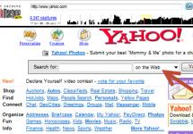 Yahoo: posta elettronica con la possibilità di raccogliere la posta da altri server in una casella di posta Yahoo