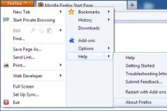 Resetting FireFox browser settings How to return Firefox settings to default