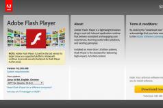 Adobe flesh player Kako instalirati, gdje preuzeti ili ažurirati flash player za Samsung smart TV?